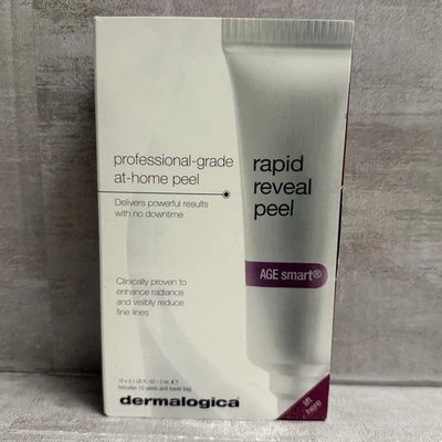 Dermalogica Age Smart Rapid Reveal Peel Exfoliant Kit 10 x 3ml/0.1oz New In Box - Image 1 of 4
