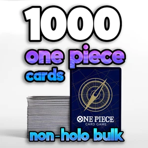 1000 One Piece Cards Assorted English -  Bulk Lot Pack - Picture 1 of 1