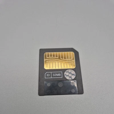 32MB SMART MEDIA SM Memory Card (for Fujifilm/Olympus retro cameras) *FREE P&P* - Image 1 of 2