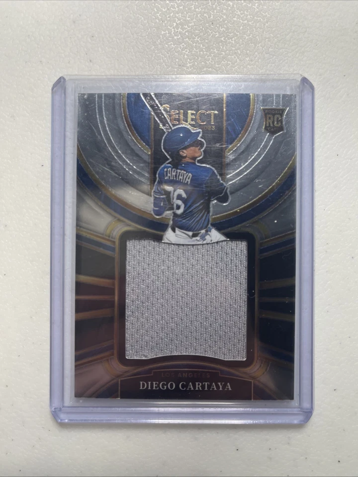 Diego Cartaya 2023 Panini Select Rookie Jumbo Swatch#PJS-DC (MEM, RC) - Image 1 of 2