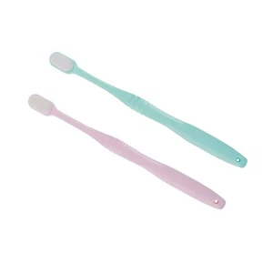 2 Piezas Cepillos de Dientes Micro-Nano Cepillo de Dientes Manual para Mujer - Imagen 1 de 12