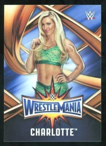 2017 Topps WWE Road to Wrestlemania Charlotte Flair #WMR-14 - Picture 1 of 2