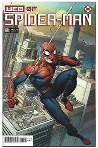 Web of Spider-Man #1 1:25 Bagley Variant 1st Harley Keener Marvel 2021 AS-IS - Picture 1 of 2
