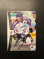 DEL 10/11 Manuel blade #198 Mannheim / Kassel *signed*