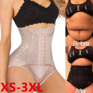 Women Body Shaper Firm Corset High Waist Shapewear Underwear Control Tummy Panty - Picture 1 of 32