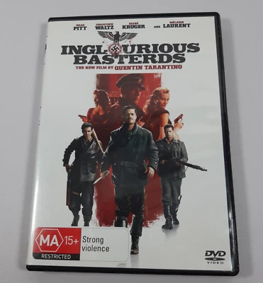 Inglourious Basterds PAL Movie DVD R4 VGC Brad Pitt - image 1 of 3