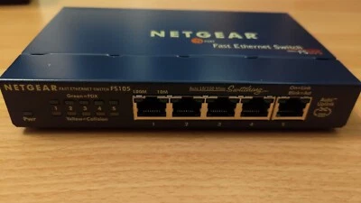 Netgear - Ethernet Switch FS105 10/100Mbps - neuwertig - Bild 1 von 2
