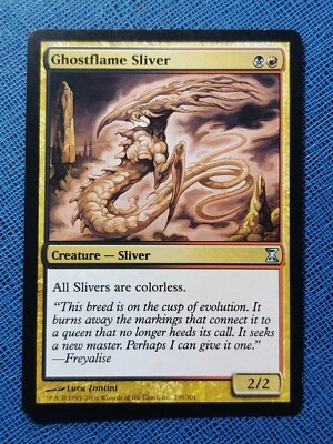 MTG 1x Ghostflame Sliver LP Time Spiral (multi available 2 3 4) Magic - Image 1 of 2