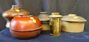 Authentic Tiffany Studios Kerosene Oil Can Inserts (5) - Picture 1 of 7