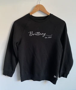 Anko Jumper Kids Size 12 Black Brittany Nike Kids Long Sleeve Round Neck Comfy - Picture 1 of 10