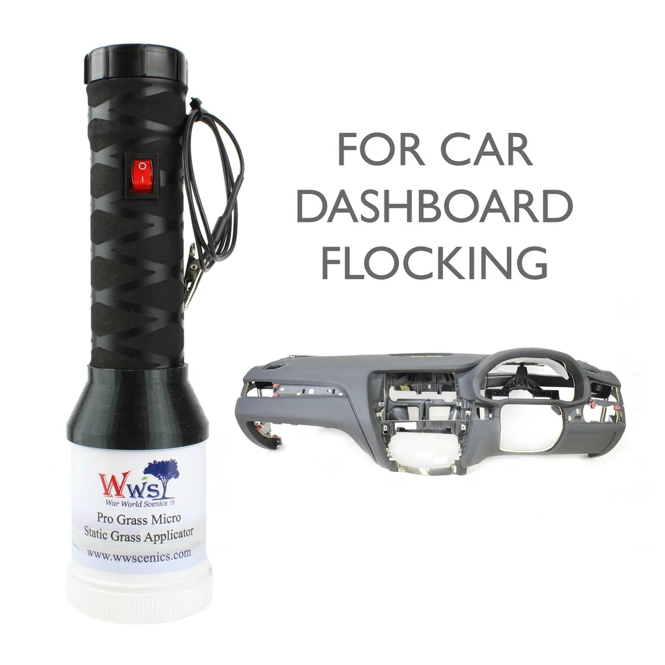 WWS Micro Static Flock Applicator Machine – Car Dashboard Electrostatic Flocking
