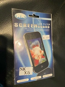 Nokia X5 Screen Guard Protector in Clear Brand New & Sealed in the Original pack - Picture 1 of 2