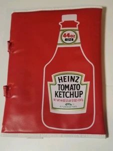 HEINZ KETCHUP vinyl cushion/carrier, 2 handles, self adhering closure - Picture 1 of 5
