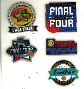 5 NCAA college basketball pins - Final Four 1993 1995 2000 2016 - pin - Picture 1 of 1