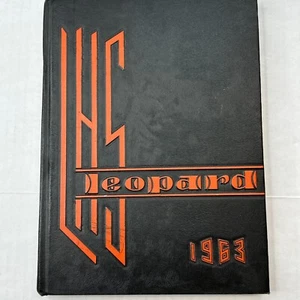 Leopard Lindsay High School Lindsay Oklahoma Vol 17 1963 Year Book Annual Staff - Picture 1 of 6