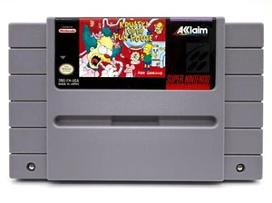 Los Simpson Krusty's Super Fun House SNES Super Nintendo 1992 solo cartucho - Imagen 1 de 4