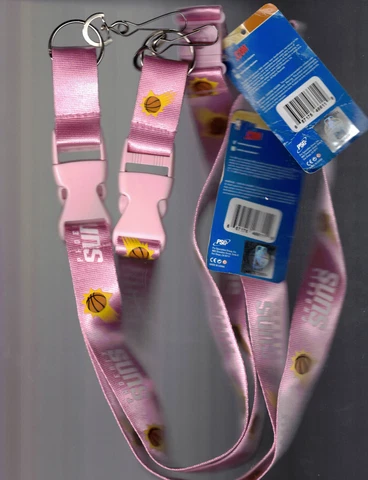 LOT OF 2 Phoenix Suns Lanyard PINK Cover