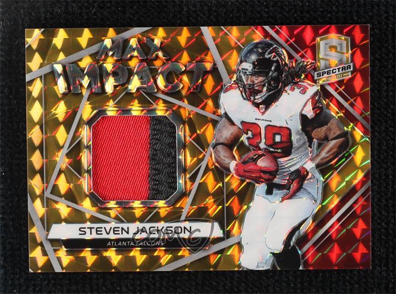 Steven Jackson 2019 Spectra #MI-50 Max Impact - Neon Orange /10 Price ...