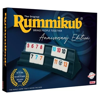 Rummikub Anniversary Edition Game by IDEAL- Premium Classic Family Tile Game - Image 1 of 2