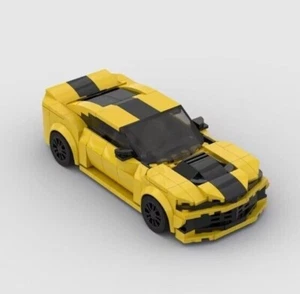 LEGO Car MOC Chevy Camaro ZL1 Speed Champions Sports Car (NOT LEGO) 347 Pcs NEW - Picture 1 of 4