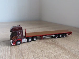 Camion pianale Oxford 76MB003 J.R. Adams Mercedes-Benz MP4 1:76 modello pressofuso - Foto 1 di 7