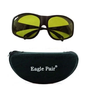 Gafas láser de protección 190-440 y 780-900 y 10600 nm OD5+ 900-1100 nm OD6+ - Imagen 1 de 4