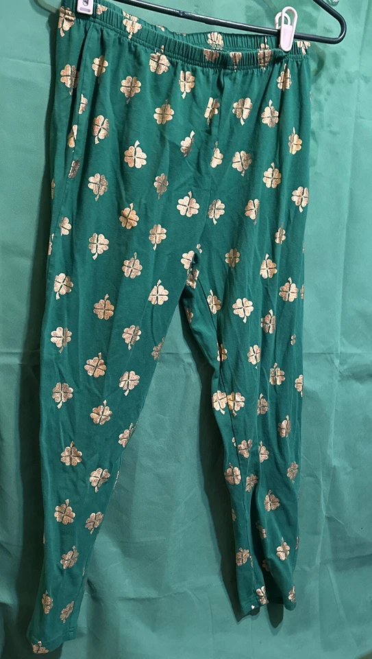 faded glory 1X pants Irish Shamrock - Image 1 of 1