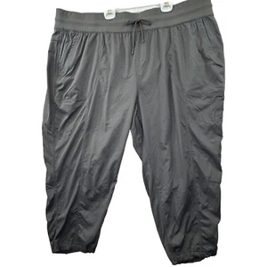 NWT - The North Face Aphrodite Womens Plus 3X Grey Capri Pants Casual Hiking - Picture 1 of 13