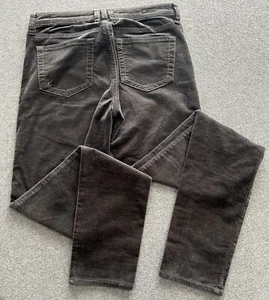 Kut From The Kloth Diana Skinny Black Corduroy Pants Size 4 Stretch $99 EUC! - Picture 1 of 19