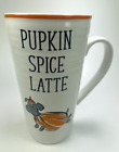 Prima Design Pupkin Spice Latte Mug Puppy Dog Thanksgiving Halloween 18oz  B26