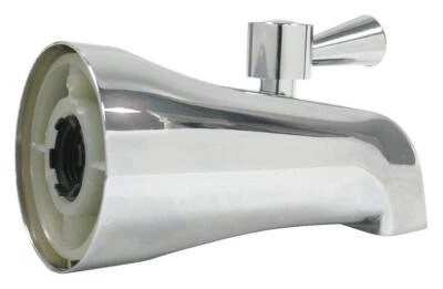 KISSLER &AMP; CO KISSLER Chrome Tub Diverter Spout Tub Spouts for Use with Most Bathtubs