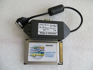 SIEMENS SIMATIC NET PCMCIA CP5512 6GK1551-2AA00 CON adaptador HW, Bonito Usado Probado - Imagen 1 de 11