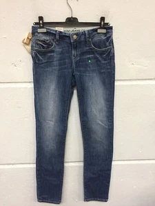 Mavi Damen Jeans Lindy Low-Rise, Skinny Blau W27 L32 - Picture 1 of 4