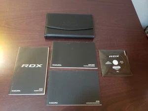 2018 Acura RDX Owner’s Manual Set OEM w/Case - Picture 1 of 2
