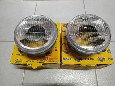 BMW E30 faros luces bajas smileys Euro Hella NUEVO OEM 63121386715 63121386716 Foto 1 de 4