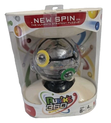Spin Rubik's 360 Ultimate Brain Teaser Strategy Puzzle Ball Toy Game Rubix Cube - Image 1 of 4