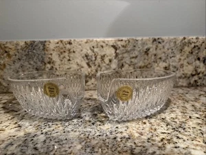 Princess House Exclusive 2tlg. 24% Bleikristall Buffetlöffel/Gabelhalter 1988 - Bild 1 von 5