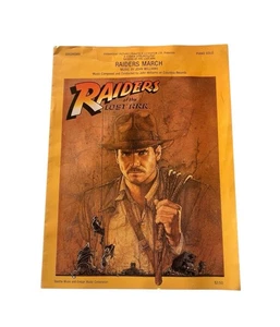 Raiders March Indiana Jones Jäger des verlorenen Schatzes Cover 1981 Klavier Noten - Bild 1 von 8