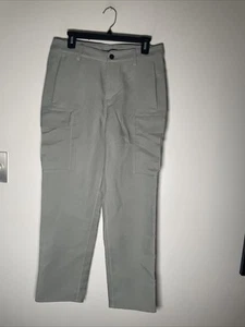 Lululemon Relaxed Fit Cargo Pants NWT Men’s Khaki Size 30 Waist / 28 Inseam New - Picture 1 of 12