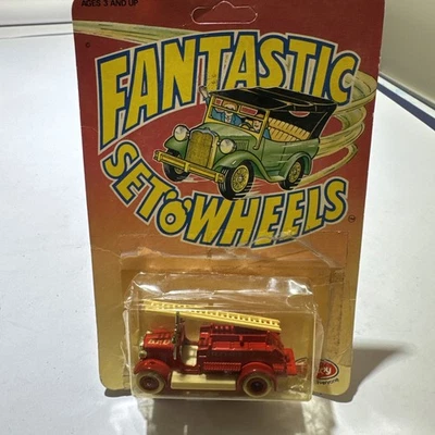 Hartoy Lledo Fantastic Set O Wheels Ford Model A Boston Fire Dept 1:64 Diecast - Image 1 of 4