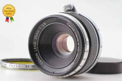 [N COMO NUEVO con Tapa] Lente Canon 35 mm f/2,8 LTM L39 Leica Montaje con Tornillo de JAPÓN Foto 1 de 4