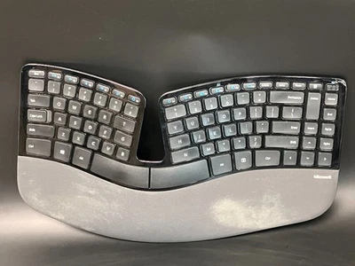Microsoft Model 1559 Sculpt Ergonomic Desktop Keyboard Only - NO Dongle - Image 1 of 4