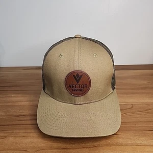 Vector Arrows Mesh Snapback Truckers Hat Archery Bow Leather Patch Cap - Picture 1 of 6