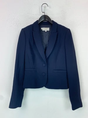 Hobbs Navy Tailored Blazer Jacket Single Breasted Smart Work Office UK 10 - Image 1 of 4