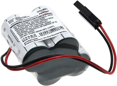 POWERY Batteria PLC al litio compatibile con Panasonic tipo BR-2/3AGCT4A 6V 2900mAh/17,4Wh