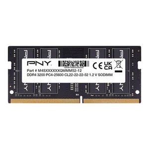 751492658940 Notebook memory 16GB DDR4 SODIMM 3200 MN16GSD43200-TB PNY - Picture 1 of 7