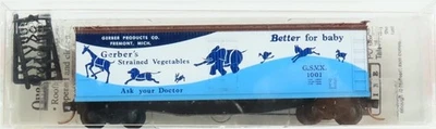 Microtrenes escala N MTL 49330 GSVX Gerber Products Company 40' refrigerador #1001 Foto 1 de 4