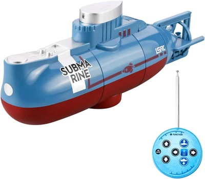 Mini submarino RC para niños, LSRC-SMI barco de control remoto impermeable juguete de buceo f Foto 1 de 4