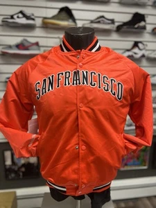 San Francisco Giants Mitchel And Ness Jacke Orange Sm - Bild 1 von 11