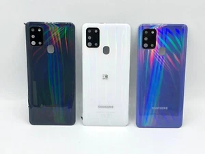 Genuine Samsung Galaxy A21S SM-A217F Rear Back Battery Cover case camera lens - Picture 1 of 5